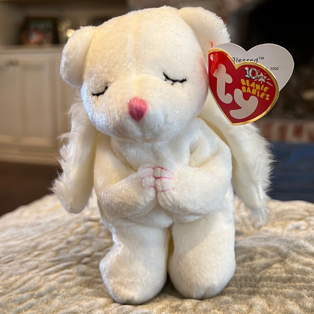 Ty Beanie Baby 2002 Blessed Angel